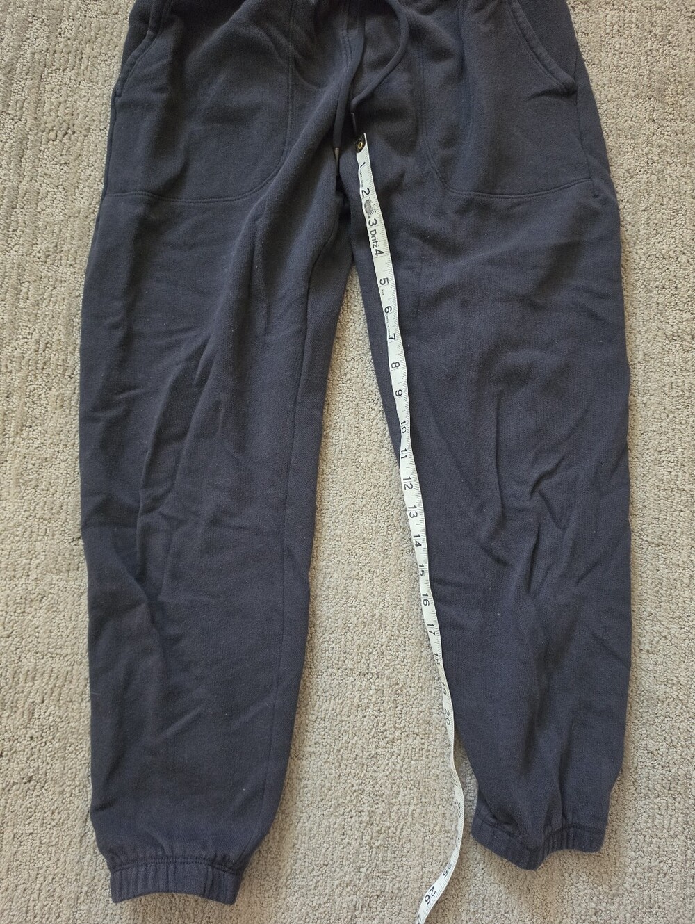 All In Motion Black Drawstring Joggers - Picture 4 of 6
